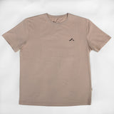 ONDA Men’s Brothers Break T‑Shirt – Beige, Rio Coastline Graphic