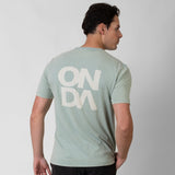 ONDA Men’s The Drive T-Shirt – White Graphic