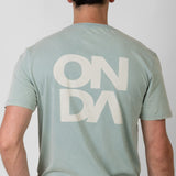 ONDA Men’s The Drive T-Shirt – White Graphic