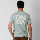 ONDA Men’s The Drive T-Shirt – White Graphic