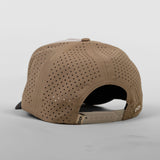 Onda Shoreline Water‑Repellent Canvas Cap – White/Beige
