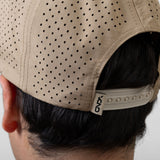 Onda Shoreline Water‑Repellent Canvas Cap – White/Beige