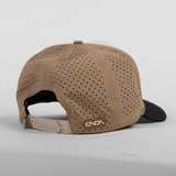 Onda Shoreline Water‑Repellent Canvas Cap – White/Beige