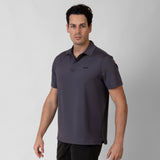 ONDA Men’s The Classic Polo – Gray Stretch