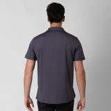 ONDA Men’s The Classic Polo – Gray Stretch