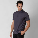 ONDA Men’s The Classic Polo – Gray Stretch